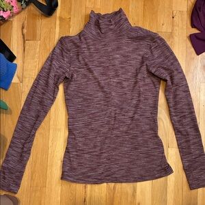 Lululemon open back turtle neck sweater